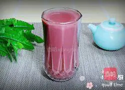 Illustration of how to make rose nectar and red bean paste 8