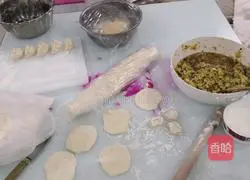 Illustration of how to make handmade dumplings 9