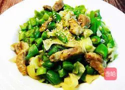 Illustration of how to make braised beans and noodles 7