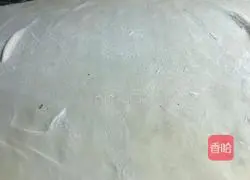 Mushroom and meat noodles -Illustration of how to make magical flour 7