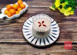 Illustration of making red date and peanut soy milk 9