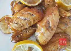 Illustration of grilled chicken wings 13 