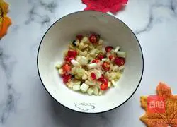 Illustration of how to make eggplant salad (with universal salad juice preparation method included) 6