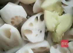 Lotus root and pork ribs soup recipe 2