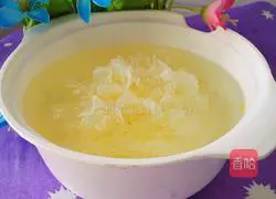 Apple, Snow Pear and Tremella Soup Illustration 3