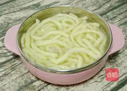 Recipe of Qinghuo Cucumber Noodles (Baby Complementary Food) 12