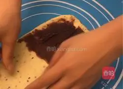 #afternoon tea#Black sesame bean paste toast recipe illustration 6