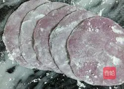 Illustration of how to make purple sweet potato and rose steamed buns 13