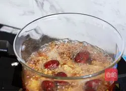 Illustration of how to make brown sugar fermented rice with eggs 6