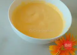 Illustration of how to make banana yogurt egg pancake 8