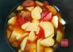 Beef, Tomato and Sweet Potato Soup Recipe Illustration 21