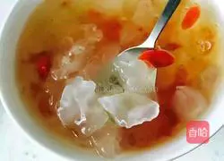 Illustration of how to make snow fungus stewed with rock sugar 5