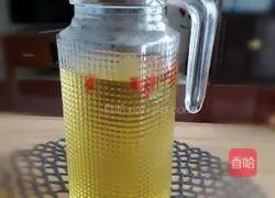 Saffron wolfberry Illustration of how to make water 6