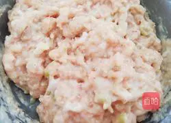 Illustration of how to make fried and stuffed bitter melon 3