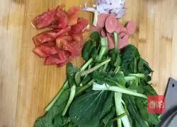 Illustration of how to make fried noodles 3