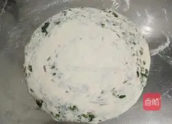 Illustration of how to make purslane flatbread buns (baked bun version) 8