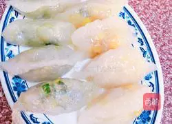 Illustration of how to make crystal dumplings 5