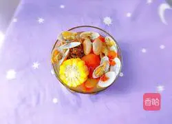 Clam, Corn, Tomato and Beef Bone Soup Recipe Illustration 15