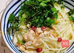 Illustration of how to make sesame cold noodles 8