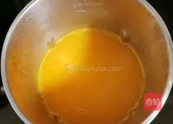 Illustration of how to make millet pumpkin soup 12