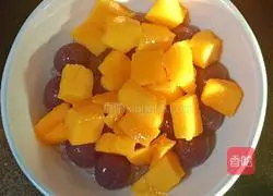 Milk Taro Balls Mango Sago Recipe Illustration 18