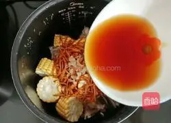 Cordyceps Flower Corn Tube Bone Soup Recipe Illustration 9