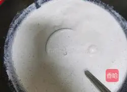 Illustration of how to make taro ball and oolong milk 5