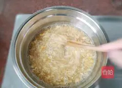 Egg Drop Corn Sweet Soup Recipe Illustration 5