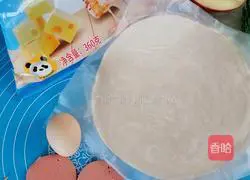 Cheese Hand Pancake Recipe Illustration 1