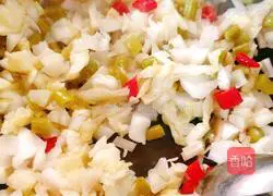 Illustration of kimchi hand-made noodles 7