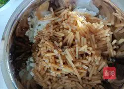 Illustration of how to make radish powder stuffed buns 13