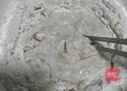 Illustration of how to make egg-filled pancakes 1