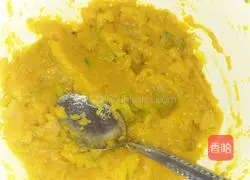 Illustration of how to make pumpkin steamed buns 2