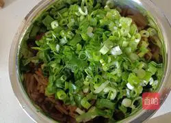 Illustration of how to make radish powder stuffed buns 15