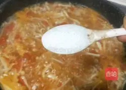 Enoki mushroom tofu soup recipe 17