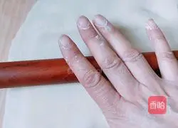 Cake off the residue~Illustration of how to make brown sugar shortcake 9