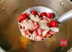 Recipe for Lily Barley, Tremella and Chicken Soup 9