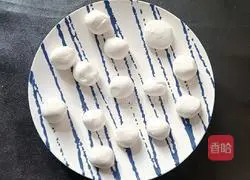 Sesame rolling gold ball Illustration of how to do it 9