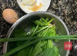 Spinach and egg soup recipe 1
