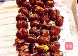 Recipe for making chestnuts in sugar water (oven version) 9