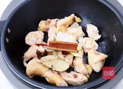 Chicken legs Illustration of how to make stewed potatoes 6