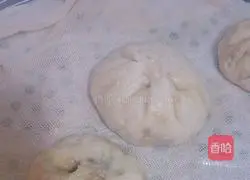 Illustration of how to make cabbage and meat buns 12