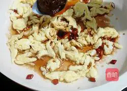 Illustration of making fried noodles 3