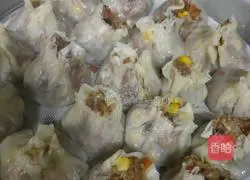 Illustration of how to make diced pork and Shaomai 4