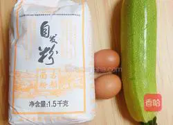 Zucchini egg pancake recipe 1