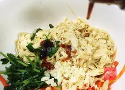 Illustration of how to make soy vegetables 10