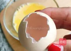 Illustration of making tender egg custard 2