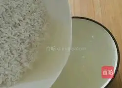 Illustration of how to make rice dough cookies 1