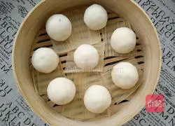 Illustration of how to make Jiangdou and red date buns 14