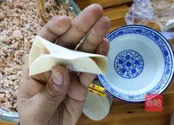 Illustration of how to make dumplings with four fresh fillings 6